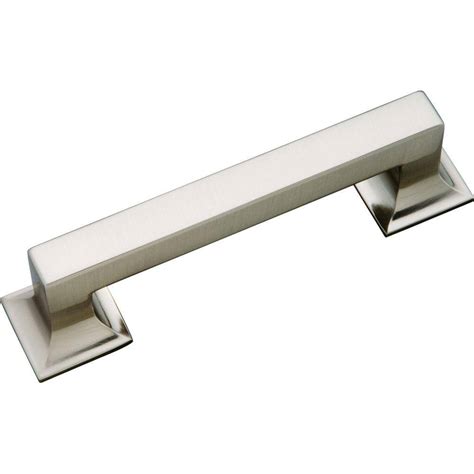 home depot stainless steel cabinet pulls|stainless steel cabinet edge pulls.